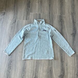 Patagonia Quarter Zip Better Sweater Woman's Size M